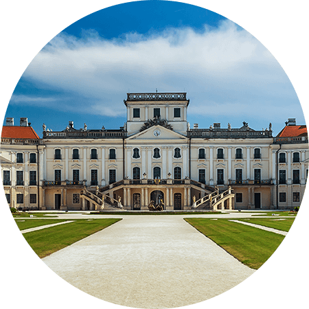 Esterhazy Palace in Fertod, Hungary